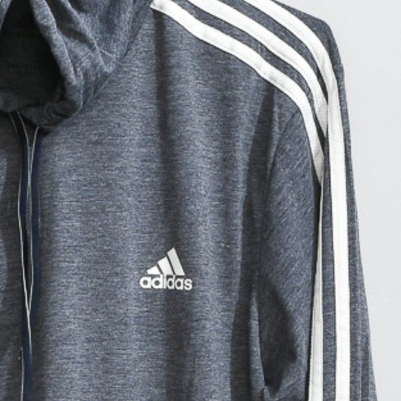 BLUE NWT adidas Men’s Pullover Hoodie - Picture 7 of 8